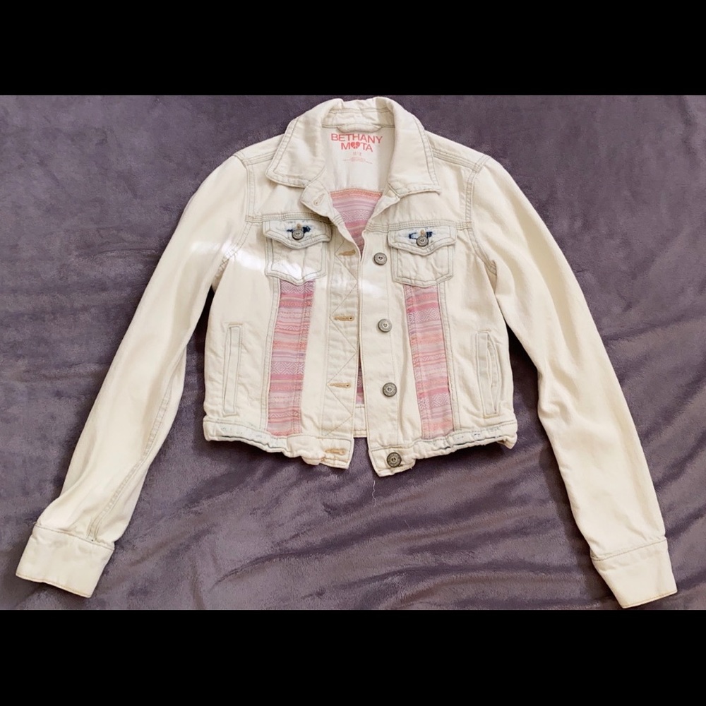 Denim White Jacket